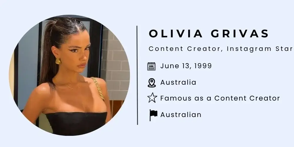 Olivia Grivas Bio.