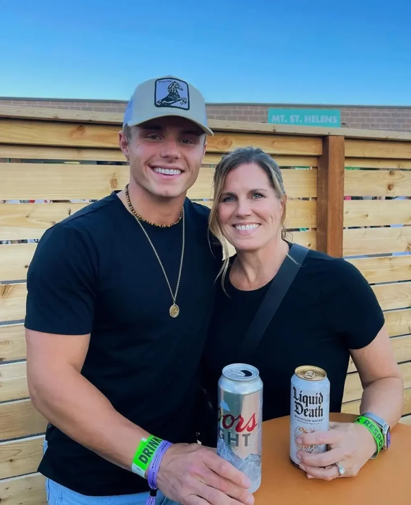 Dalton Chandler with mom