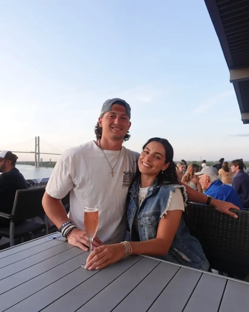 Emily Harrigan with BF