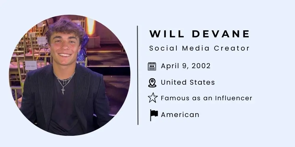Will DeVane social media star