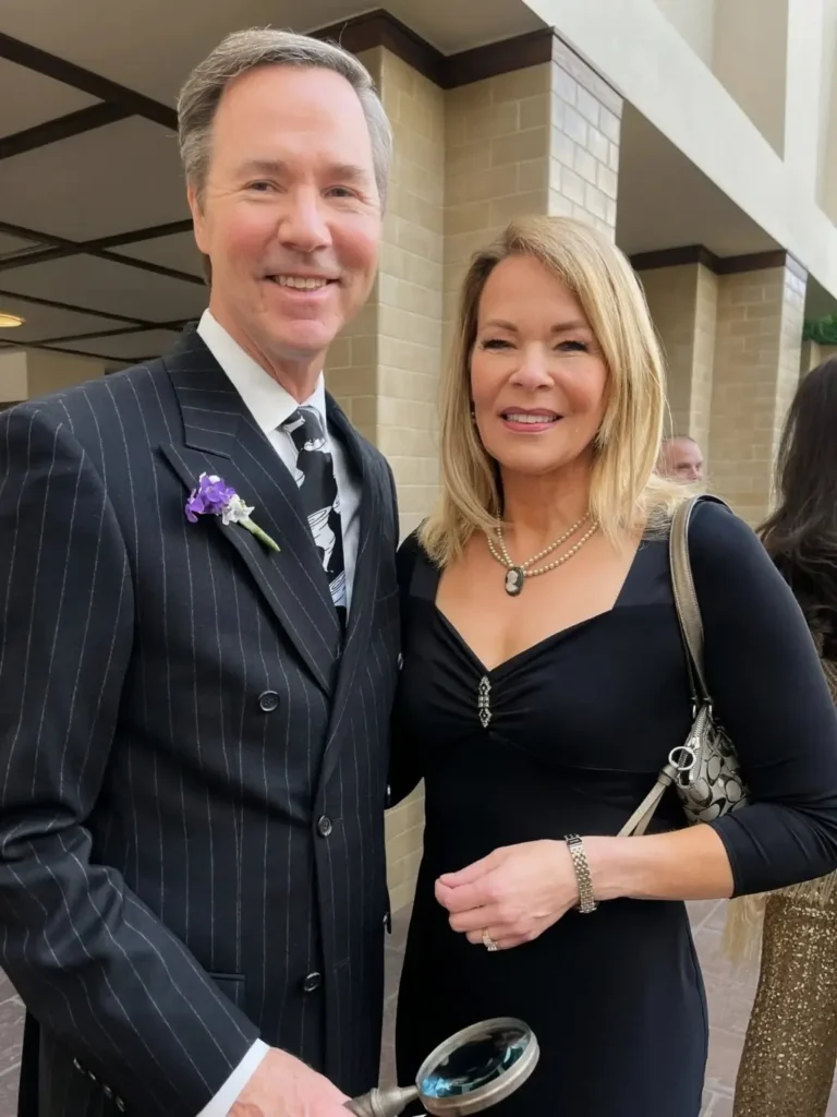 Julie Cornell with husband