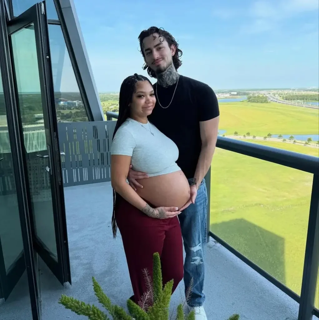 Reed Woehrle with wife