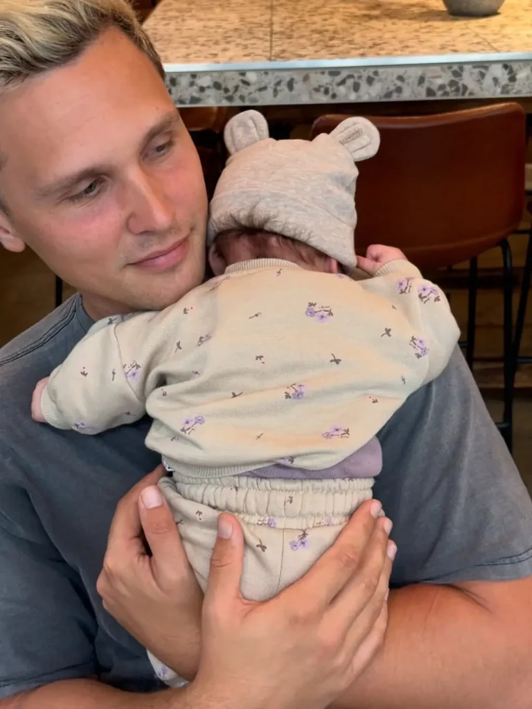 Natalie Roser husband and baby