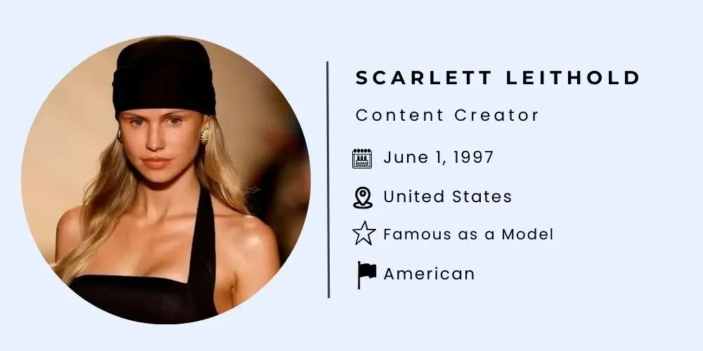 Who is Scarlett Leithold