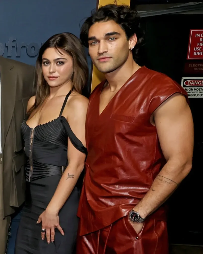 Josh Heuston with Mika Abdalla
