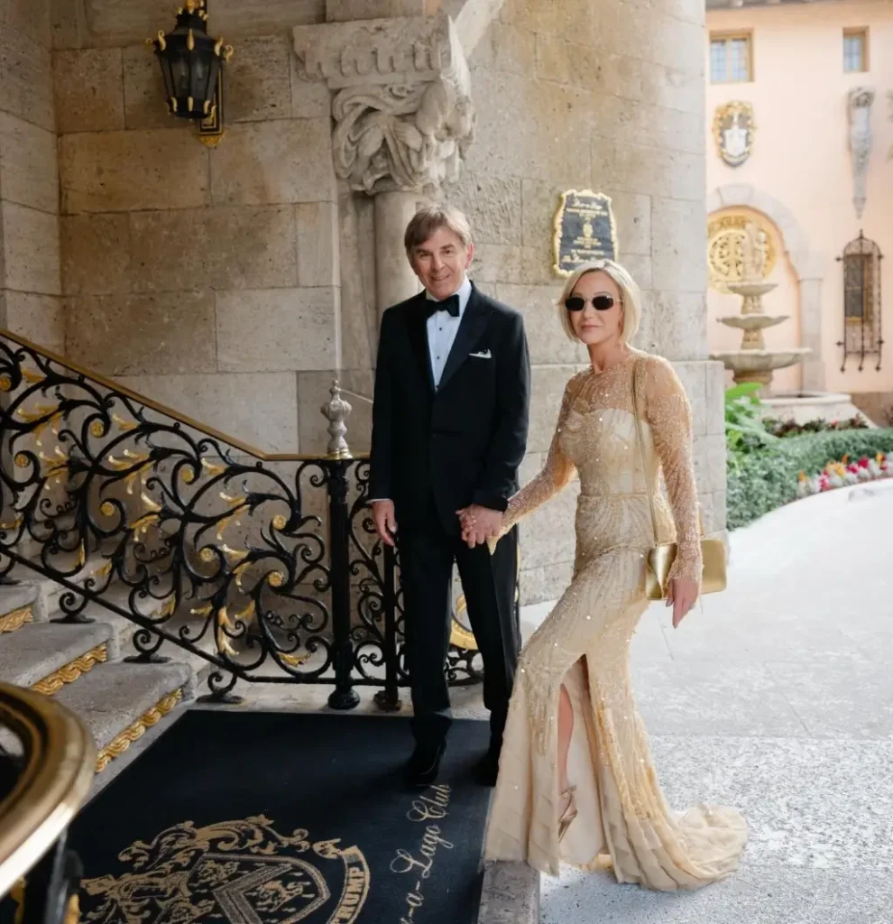 Paula White-Cain with her Husband