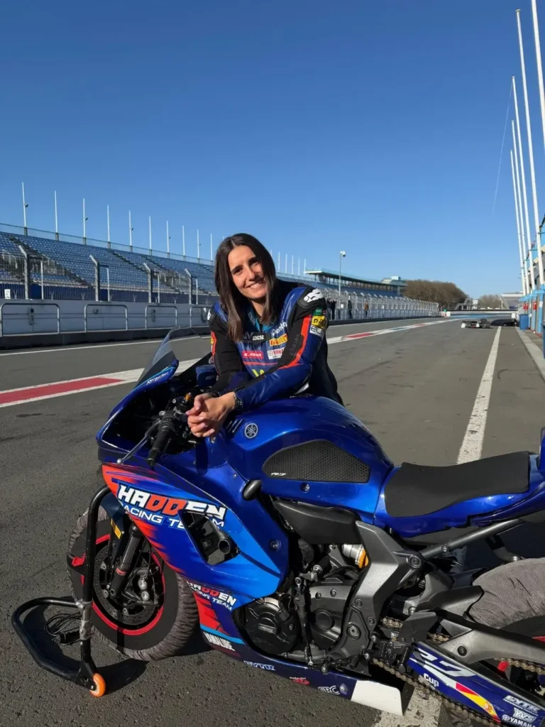 Sara Sanchez Motorcycle Racer Image