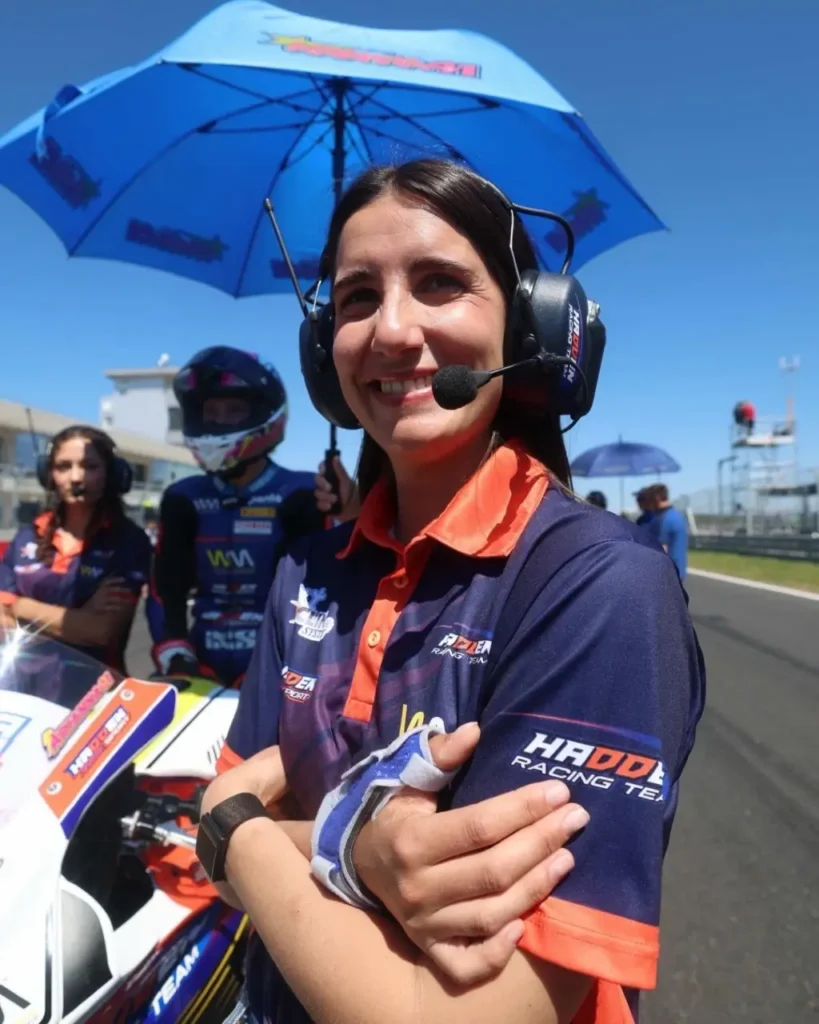 Sara Sanchez Motorcycle Racer Image