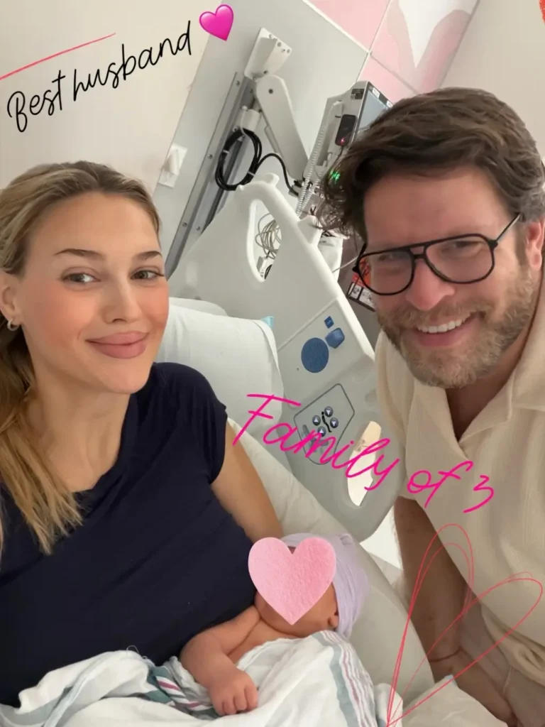 Veronika Rajek husband and baby