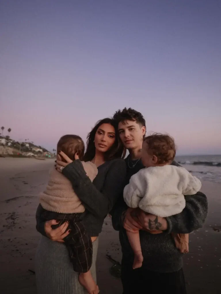 Francesca Farago and Jesse Sullivan baby