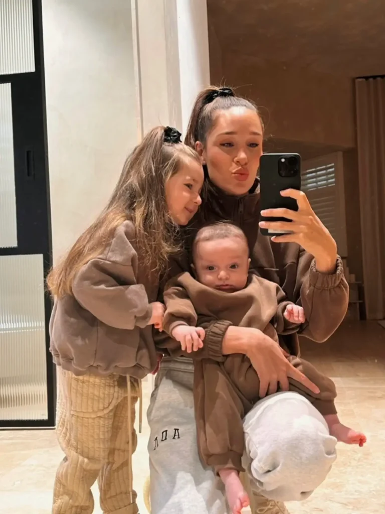 Kayla Itsines with Children