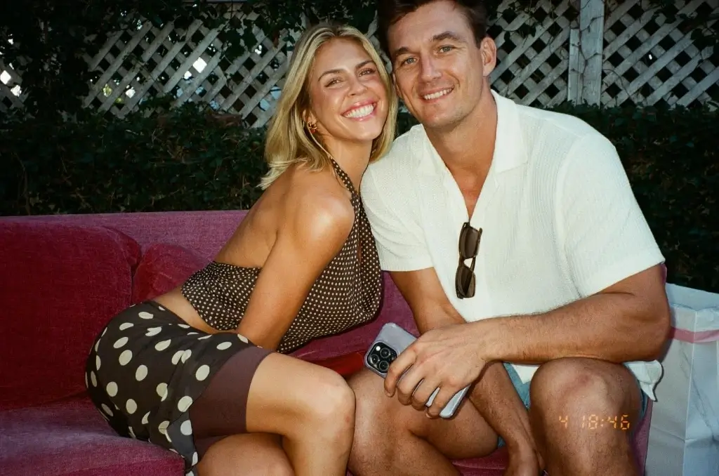 Tyler Cameron with fiance
