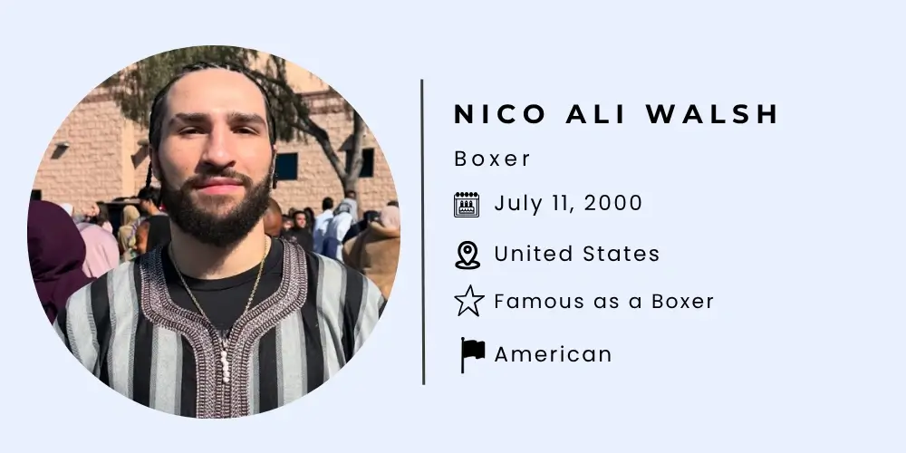 Who is Nico Ali Walsh